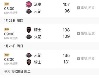 关于火箭获胜首秀直播全明星周末战绩报道的信息